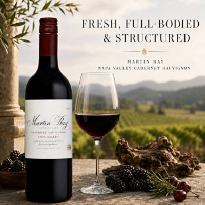 Martin Ray Napa Cabernet Sauvignon Wine - 750 Ml - Image 6