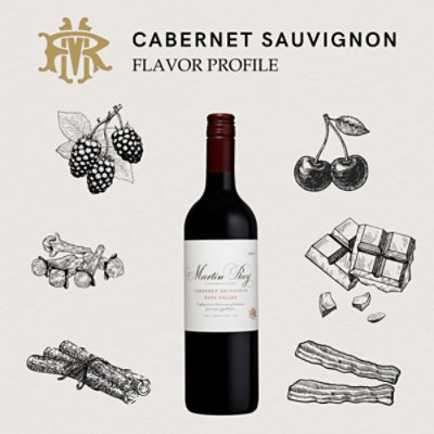 Martin Ray Napa Cabernet Sauvignon Wine - 750 Ml - Image 3