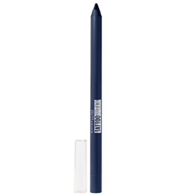 Maybelline Tattoo Studio Sharpenable Gel Pencil Longwear Eyeliner Makeup Striking Navy - 0.04 Oz - Image 1