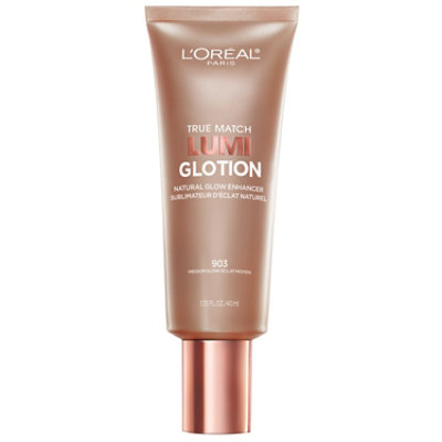 L'Oreal Paris True Match Lumi Glotion Face And Body Medium Natural Glow Enhancer - 1.35 Oz - Image 1