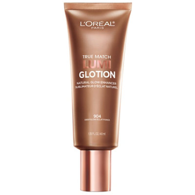 L'Oreal Paris True Match Lumi Glotion Face And Body Deep Natural Glow Enhancer - 1.35 Oz - Image 1