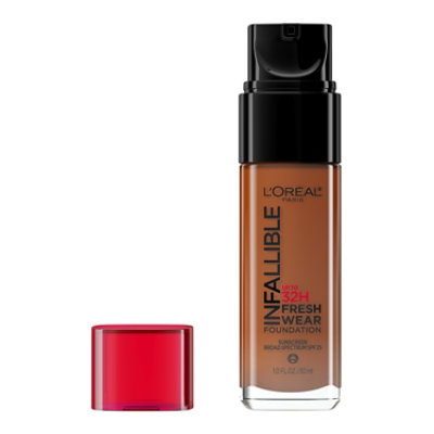 L'Oreal Paris Infallible Sienna Up to 24 Hour Lightweight Fresh Wear Foundation - 1 Oz - Image 1