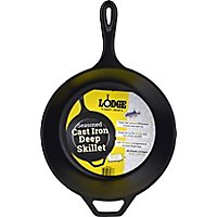 Lodge Cast Iron Deep Skillet 10.25in - Each - Image 2