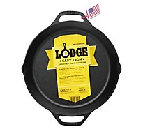 Lodge Cast Iron Dual Handle Pan 12in - Each