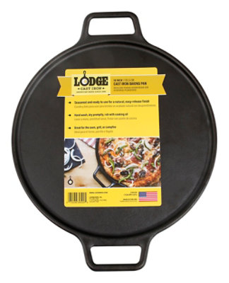 Lodge Cast Iron Baking Pan 14in - Each
