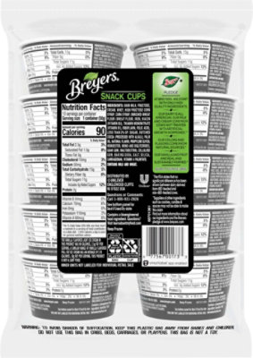 Breyers Cookies and Cream Light Ice Cream - 3 Oz - Image 6