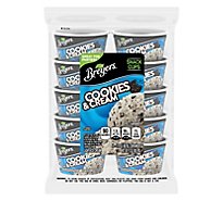 Breyers Ice Cream Snack Cups Oreo Cookies & Cream - 10-3 Oz