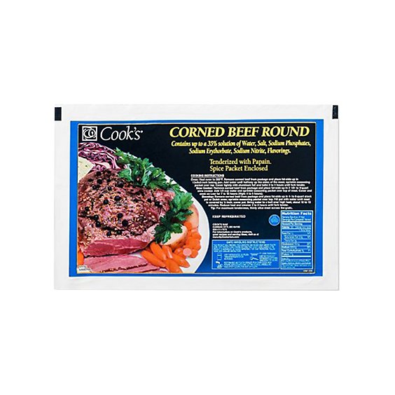 Cooks Corned Beef Round - 2.25 Lbs
