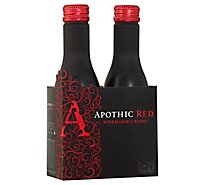 Apothic Red Blend Red Wine Aluminum Bottles - 2-250 Ml
