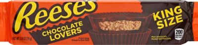Reeses Peanut Butter Cups Chocolate Lovers King Size - Each - Image 2