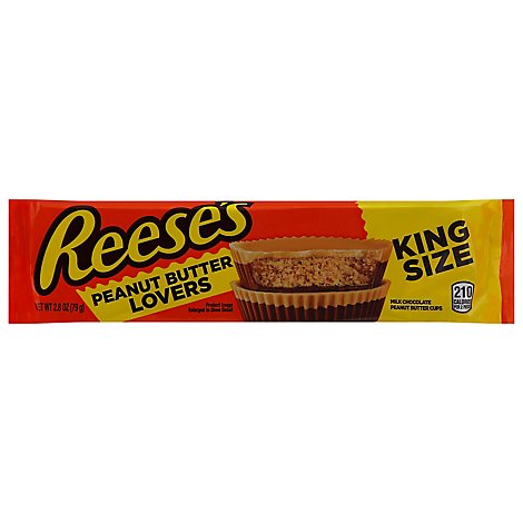 Reeses Peanut Butter Cup King Size Peanut Butter Lovers - EA