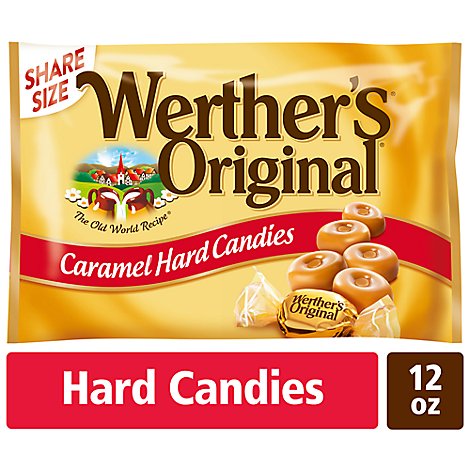 Werther's Original Hard Caramel Candy - 12 Oz