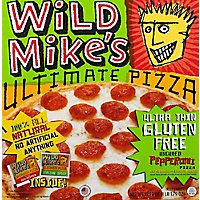 Wild Mikes Pizza Ultimate Gluten Free Pepperoni And Cheese 12 Thin Crust Frozen - 17.79 Oz - Image 2