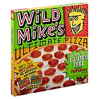 Wild Mikes Pizza Ultimate Gluten Free Pepperoni And Cheese 12 Thin Crust Frozen - 17.79 Oz - Image 1