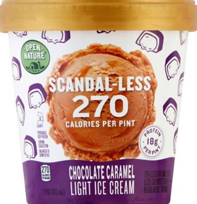 Open Nature Ice Cream Scandaless Chocolate Caramel - Pint - Image 2