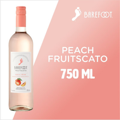 Barefoot Cellars Peach Moscato White Wine - 750 Ml - Image 2