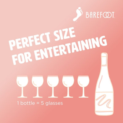 Barefoot Cellars Peach Moscato White Wine - 750 Ml - Image 5