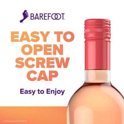 Barefoot Cellars Peach Moscato White Wine - 750 Ml - Image 4