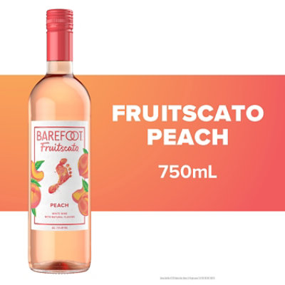 Barefoot Cellars Peach Moscato White Wine - 750 Ml
