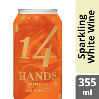 14 Hands Winery Wine Sparkling White Bubbles - 375 Ml