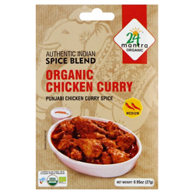 24 Mantra OrganicSpice Blend Chicken Curry - .85 Oz