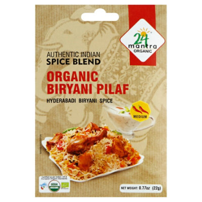 24 Mantra OrganicSpce Blnd Biryani Pilaf - .77 Oz