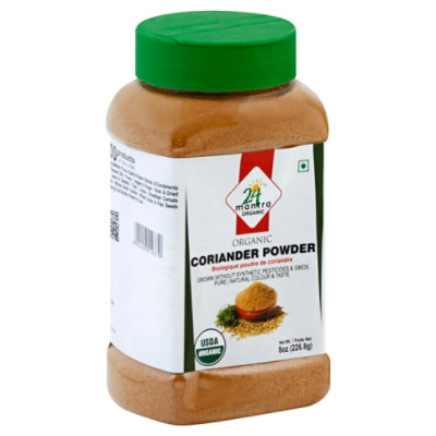 Organic Coriander Pwdr - 8 Oz