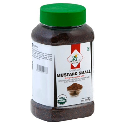 Organic Mstrd Sm - 12 Oz