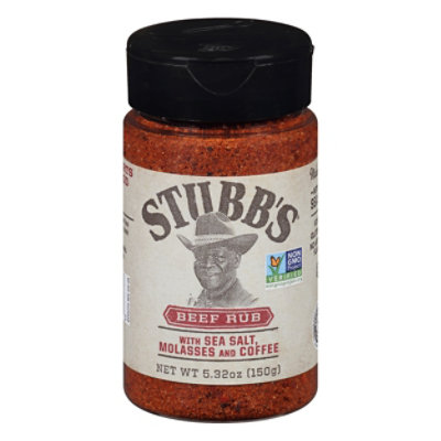 Stubbs Rub Beef - 5.32 Oz