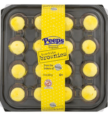 Two-Bite Brownies Peeps Party Platter - 14 Oz - Image 1