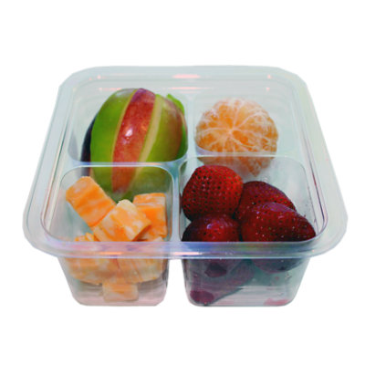 Strawberry Apple Tangerine Cheese Tray - Image 1