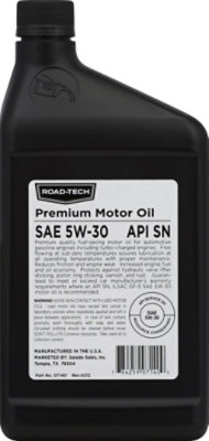 Road Tech 5w30 Motor Oil - Quart - Image 3