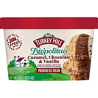 Turkey Hill Politan Caramel Choc Vanilla - 48 Fl. Oz. - Image 2