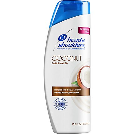 Head & Shoulders Coconut Daily Use Anti-Dandruff Paraben Free Shampoo - 13.5 Fl. Oz. - Image 2