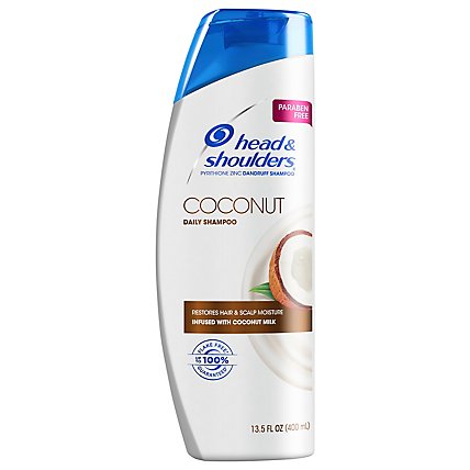 Head & Shoulders Coconut Daily Use Anti-Dandruff Paraben Free Shampoo - 13.5 Fl. Oz. - Image 1