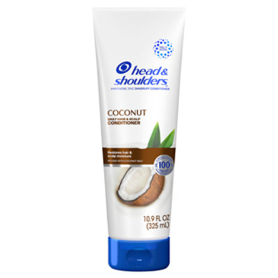 Head & Shoulders Coconut Fresh Anti Dandruff Paraben Free Conditioner - 10.9 Fl. Oz. - Image 1