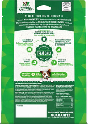 Greenies Original Teenie Natural Dog Dental Care Chews Oral Health Dog Treats 43 Count - 12 Oz - Image 6