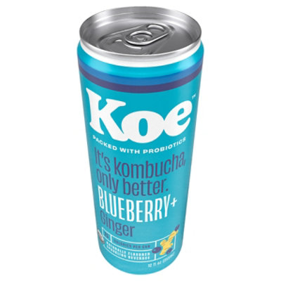 KOE Organic Kombucha Blueberry Ginger - 12 Fl. Oz. - Image 2