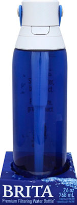 Brita Premium Hard Sided Water Bottle Sapphire 26 Oz - Each - Image 1
