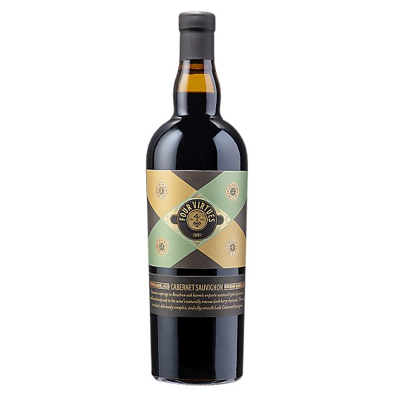 Four Virtues Bourbon Barrel Cabernet Wine - 750 Ml