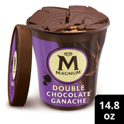 Magnum Ice Cream Double Chocolate & Ganache - 14.8 Oz