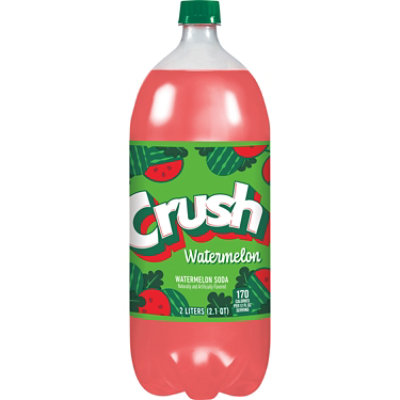 Crush Watermelon Soda Bottle - 2 Liter - Image 3