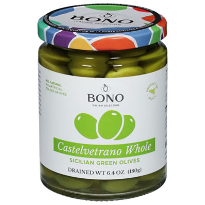 Bono Olives Castelvetrano Whle - 6.4 Oz