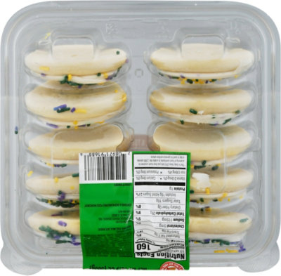 Cookie Mardi Gras Frosted Lofthouse - 13.5 Oz - Image 6