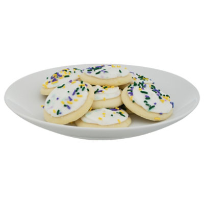 Cookie Mardi Gras Frosted Lofthouse - 13.5 Oz