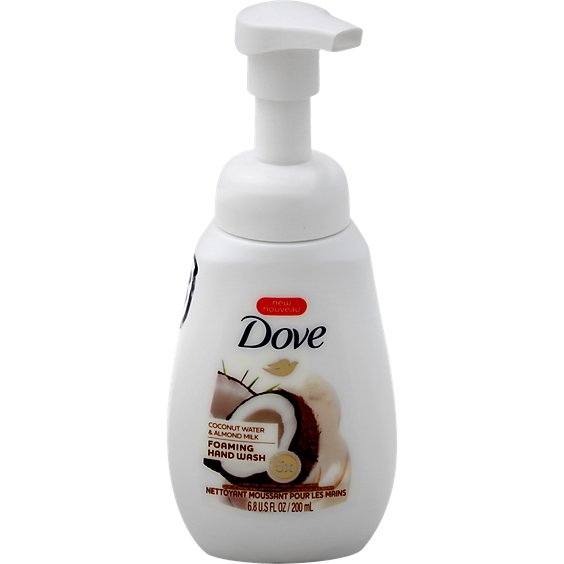 Dove Hand Wash Foaming Coconut Water & Almond Milk - 6.8 Fl. Oz.