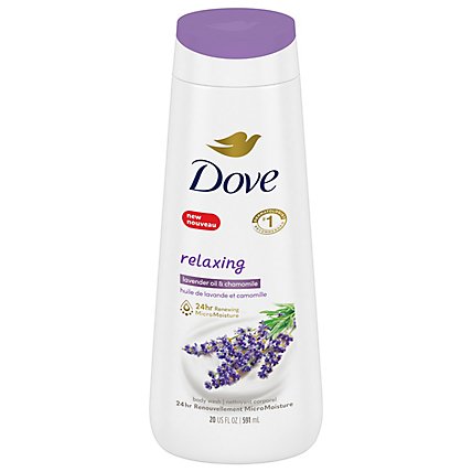Dove Body Wash Relaxing Lavender - 22 Fl. Oz. - Image 1