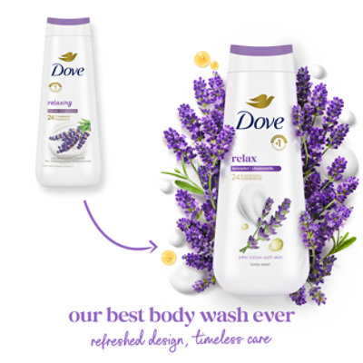 Dove Relaxing Lavender Oil and Chamomile Body Wash - 20 Oz - Image 5