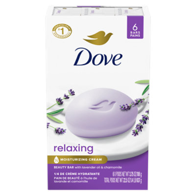 Dove Purely Pampering Beauty Bar Relaxing Lavender - 6-4 Oz - Image 3