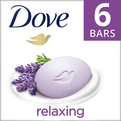 Dove Purely Pampering Beauty Bar Relaxing Lavender - 6-4 Oz